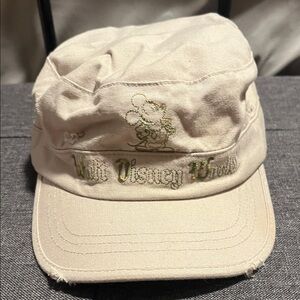 Disney Women's Cream Hat